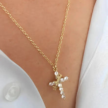 Crown Cross Necklace