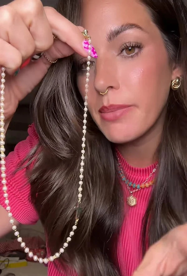 Cecilia & Grace jewelry worn in everyday life