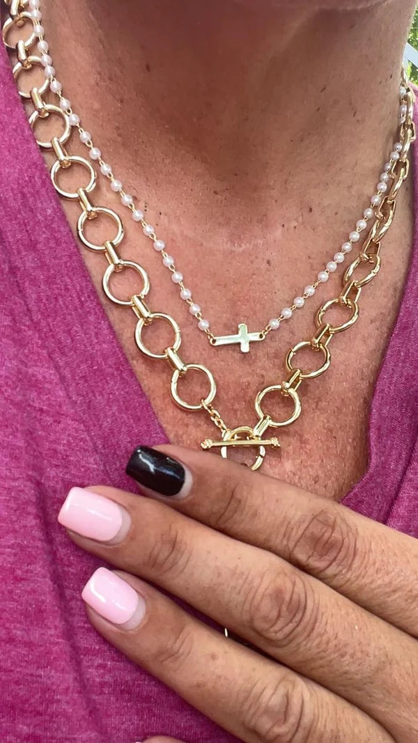 Cecilia & Grace jewelry worn in everyday life